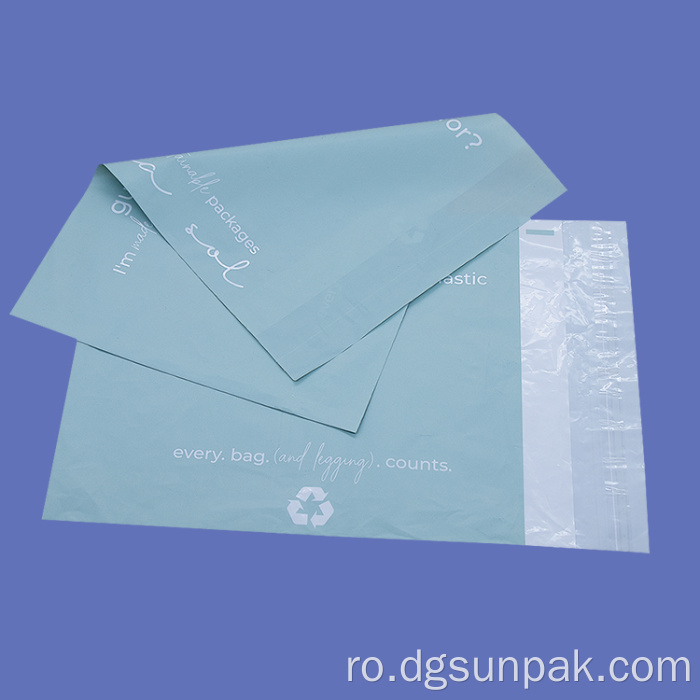 pungi de poli-mailer biodegradabile ecologice pentru ambalare